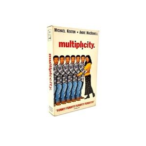MULTIPLICITY Movie Vintage 1990s romcom VHS Tape Gifts vcr players housewarming